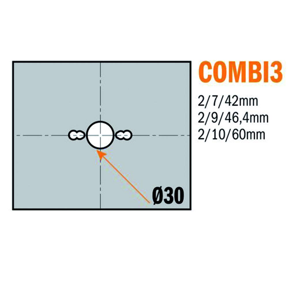 CMT Orange Tools Kreissägeblatt HW 300 x 3,2 / 2,2 x 30 Z=72 15° ATB - 285.072.12M - für Querschnitt