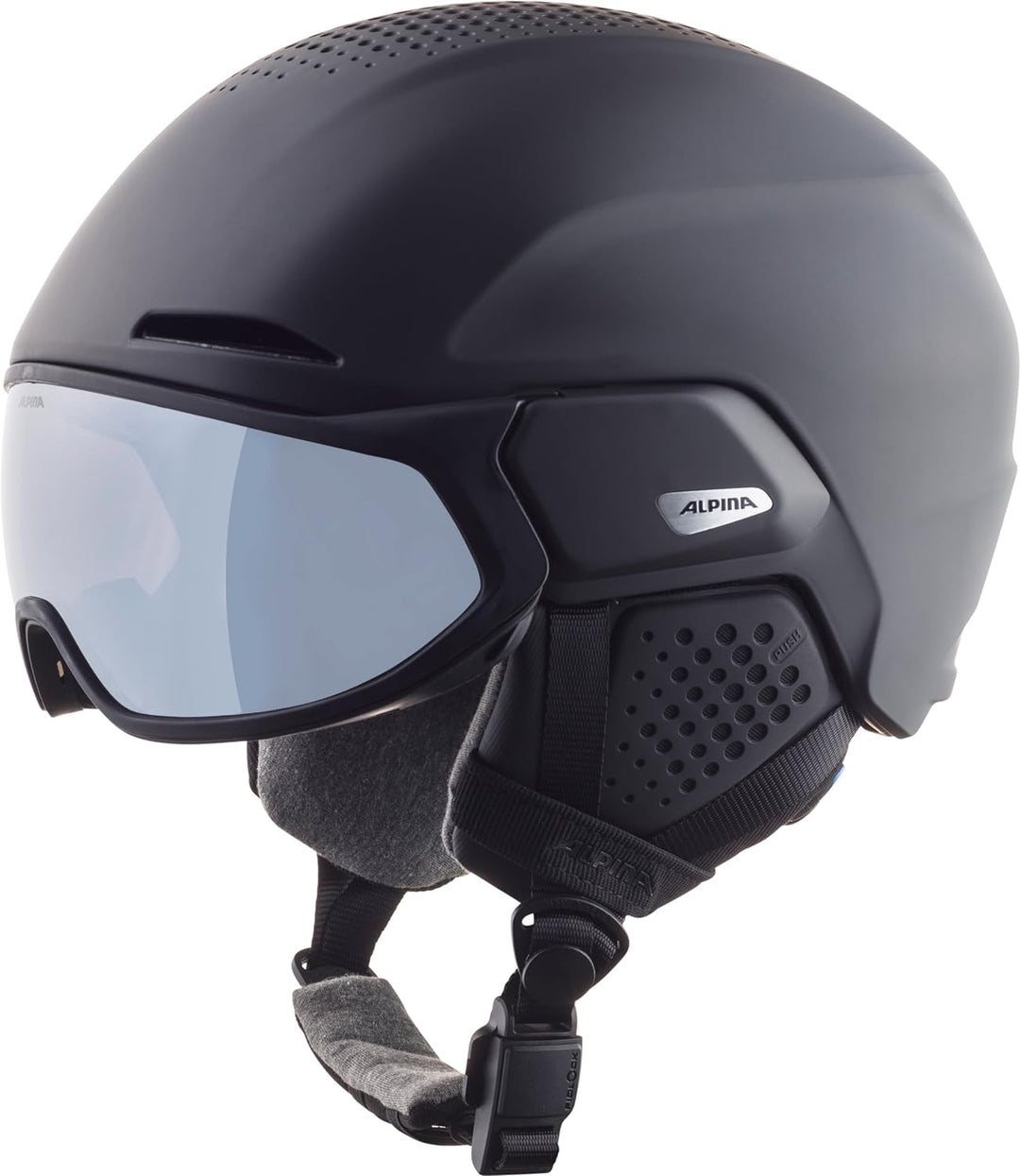 ALPINA ALTO Q-LITE - Sicherer, Stossabsorbierender & Individuell Anpassbarer Skihelm Mit Kontrastver