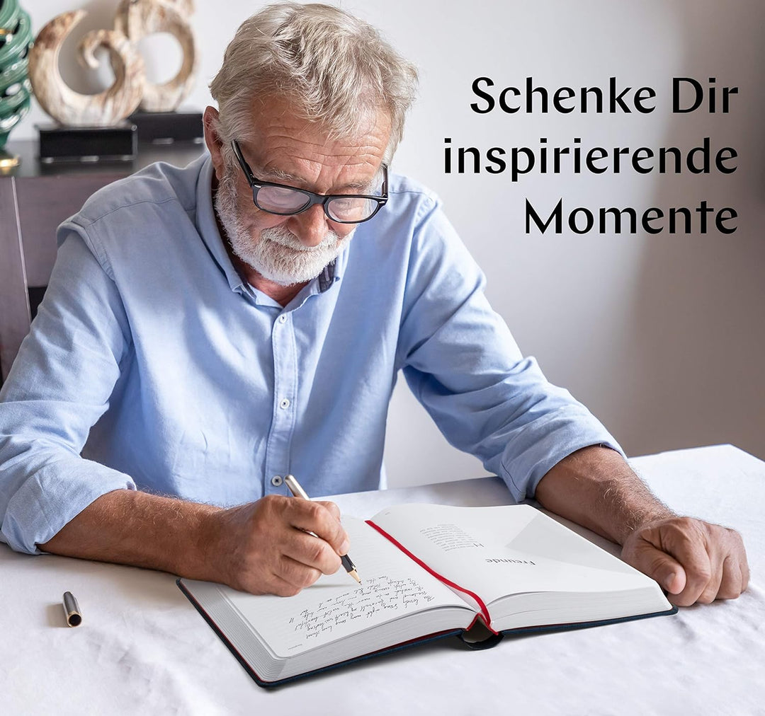 Die Spuren Deines Lebens/Schreibe Deine Biografie | DIY Biographie | Wegbegleiter Tagebuch | Selbstr
