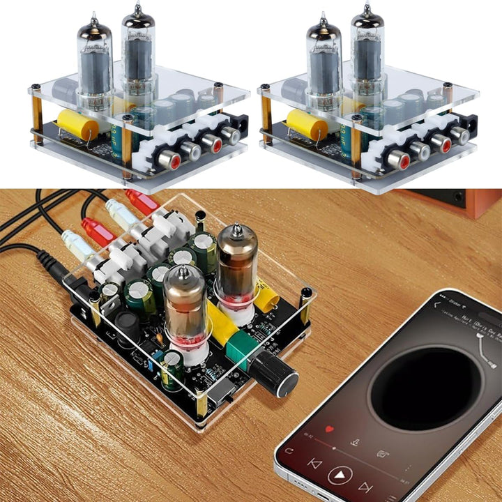 Audioverstärker 6j3 Vakuumröhre mit HIFI-Vorverstärker DC-Eingang Gallenpufferlautsprecher mit Upgra