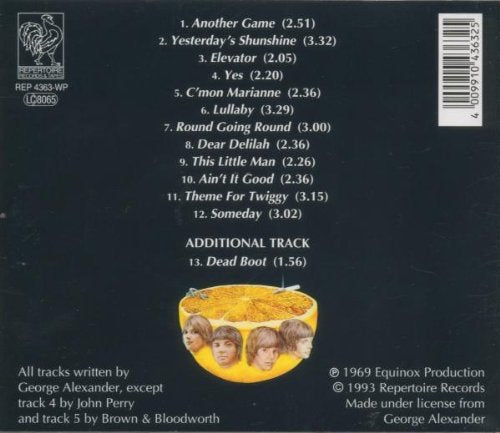 Around Grapefruit, Audio-CD
