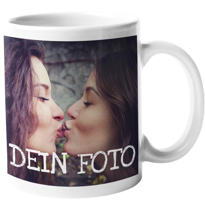 Tassenteam Fototasse bedrucken lassen - Tasse mit Wunschfoto personalisieren - Kaffeetasse selbst ge