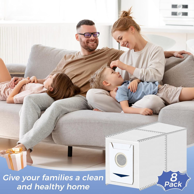 VIEWALL Staubbeutel für Ecovacs DEEBOT T30 Omni/DEEBOT T30 PRO OMNI Saugroboter Absaugstation,Staubb