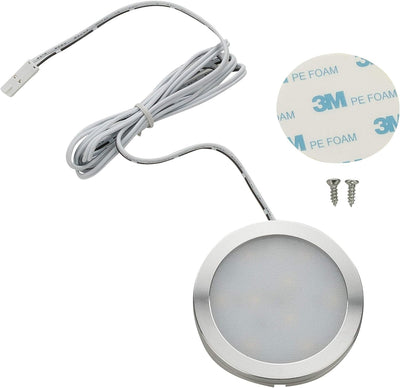 SEBSON LED Schrankleuchte 6er Set, berührungslos dimmbar, IR Sensor, warmweiss 3000K, 6x 2W, 6x 130l