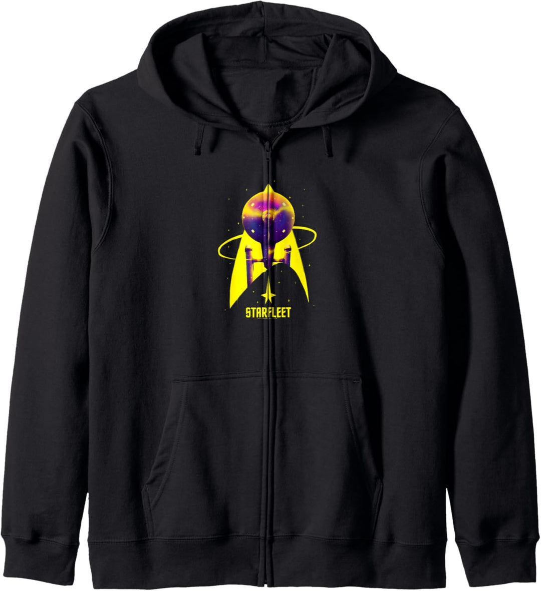 Star Trek: The Original Series Starfleet Yellow With Purple Kapuzenjacke