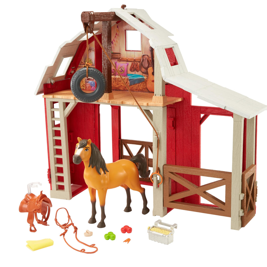 Mattel - Dreamworks Spirit Untamed Swing And Sadle Barn