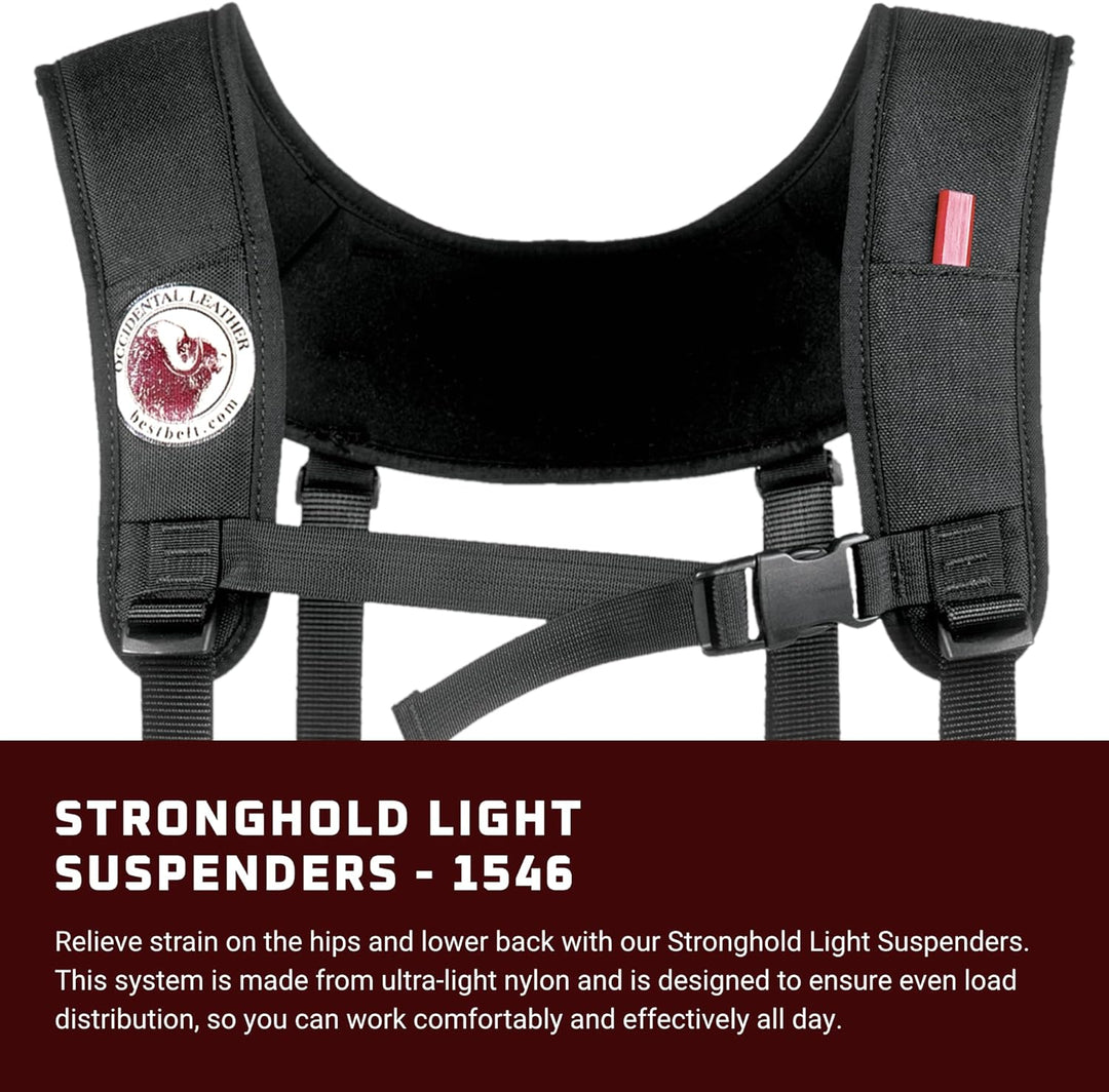 Strapazierfähiger Doppelschultergurt von Occidental Leather – 1546 Lichter, Lichter