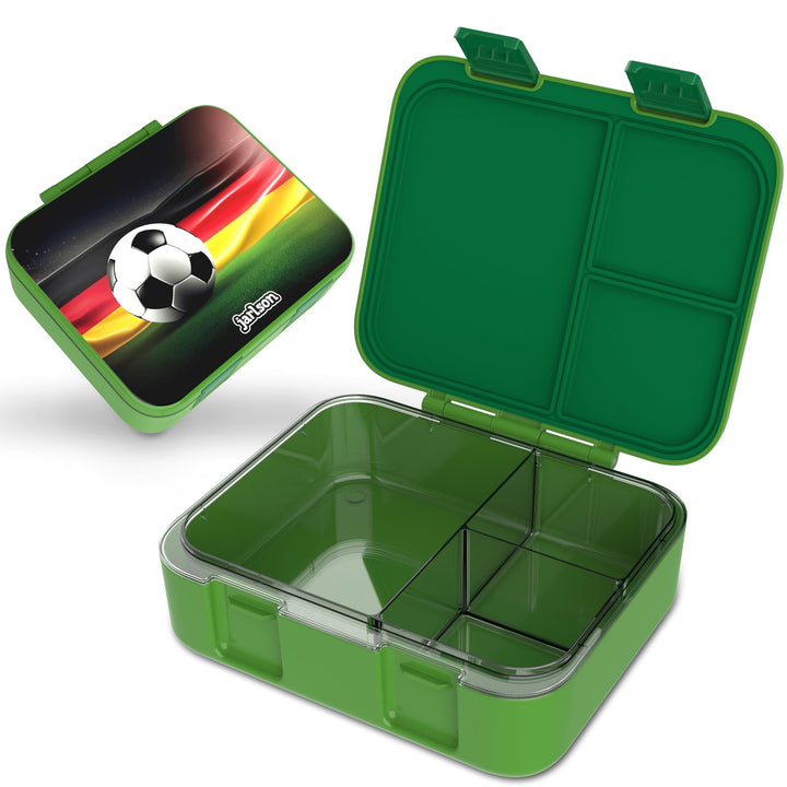 Jarlson® Brotdose Kinder mit Fächern MILI [AUSLAUFSICHER] - Bento Lunchbox für Schule, Kita & Kinder