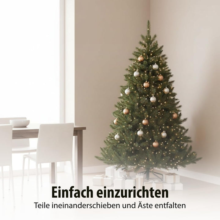 Triumph Tree Bristlecone Fir Christmas Tree Green – H 155 x D 99 cm 155 cm, 155 cm