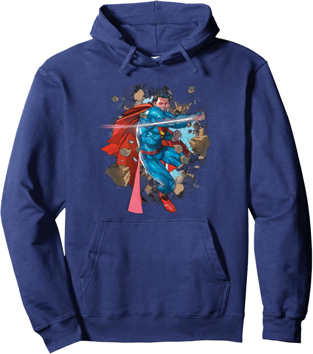 Superman Rock Breaker Pullover Hoodie