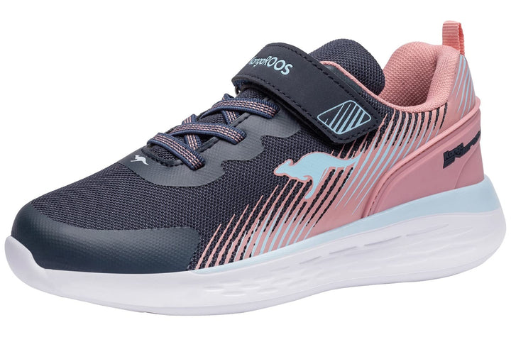 KangaROOS Mädchen Kq-unique Ev Sneaker 28 EU Dk Navy Dusty Rose, 28 EU Dk Navy Dusty Rose