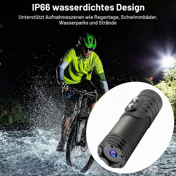 OBEST Action Cam Mini Helmkamera, Motorrad Dash Rekorder Outdoor wasserdicht Action Videokamera HD 1