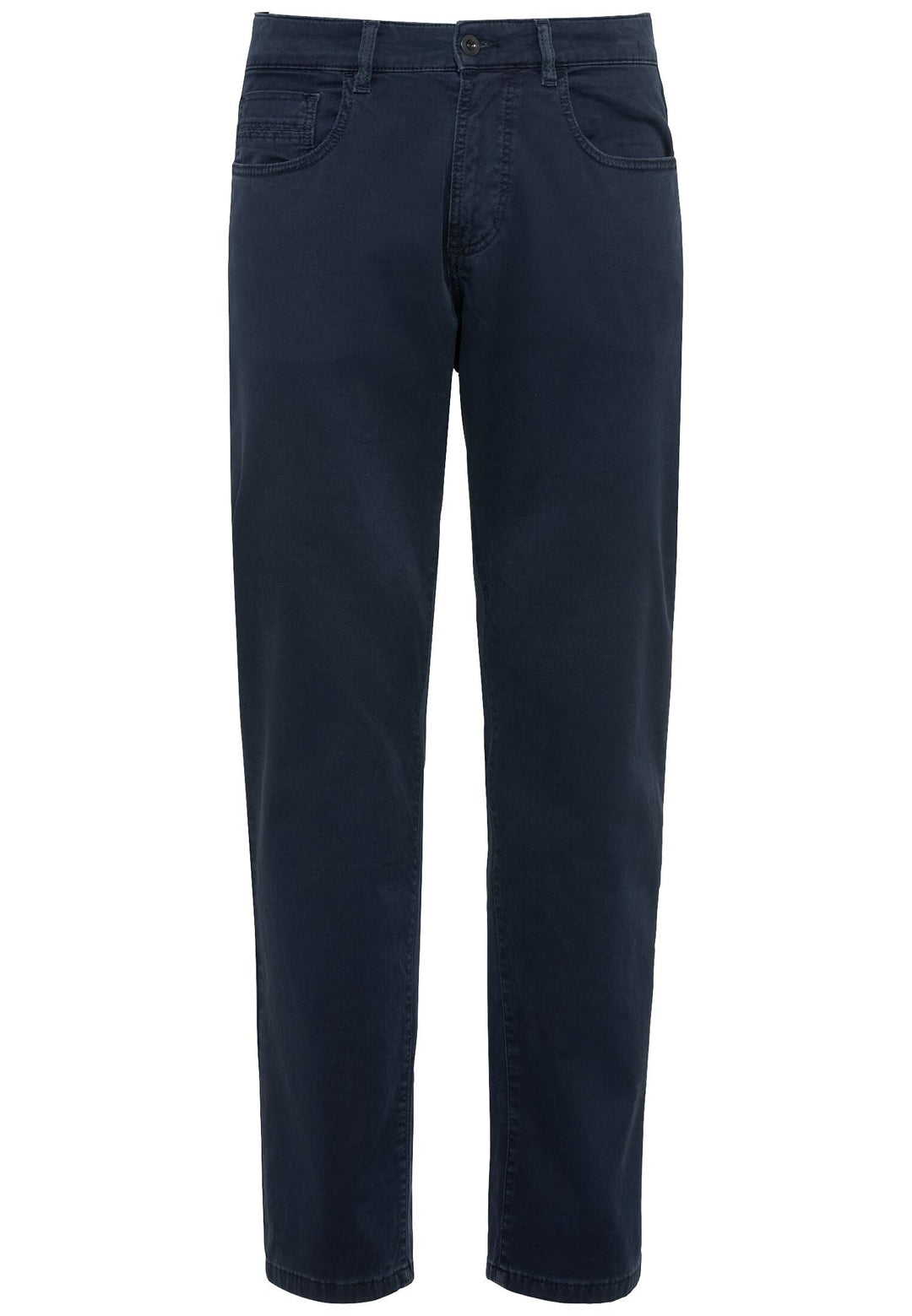 camel active Herren Relaxed Fit 5-Pocket Hose 35W / 32L Night Blue, 35W / 32L Night Blue