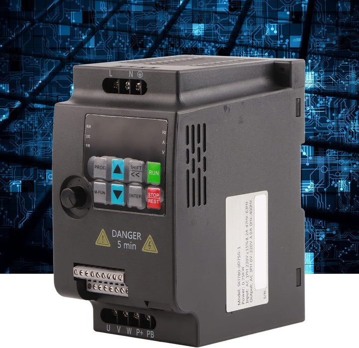 SKI780 Mini VFD 220 V Frequenzumrichter Einphasen-Wechselstrom f¨¹r 3 Phasen Drehstrommotoren (220VA