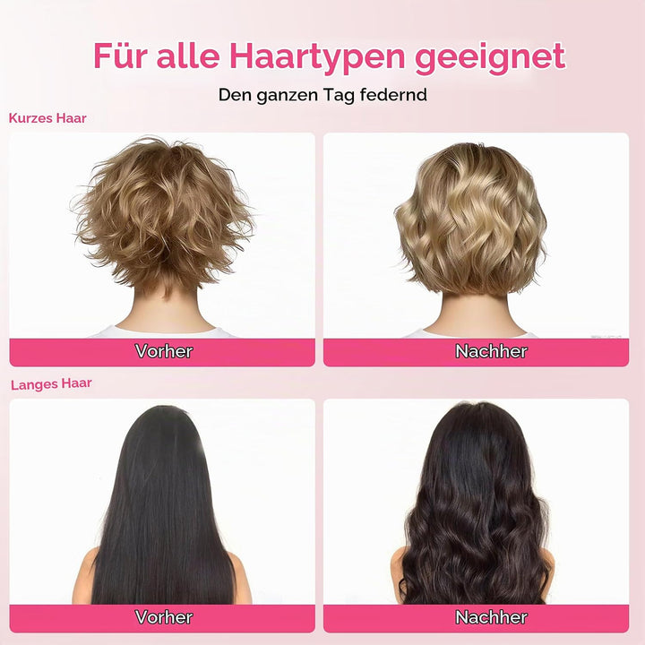 OKWRAP Beach Waves Lockenstab Grosse Locken, Welleneisen Für Haare, 32MM Deep Beachwaves Lockengerät