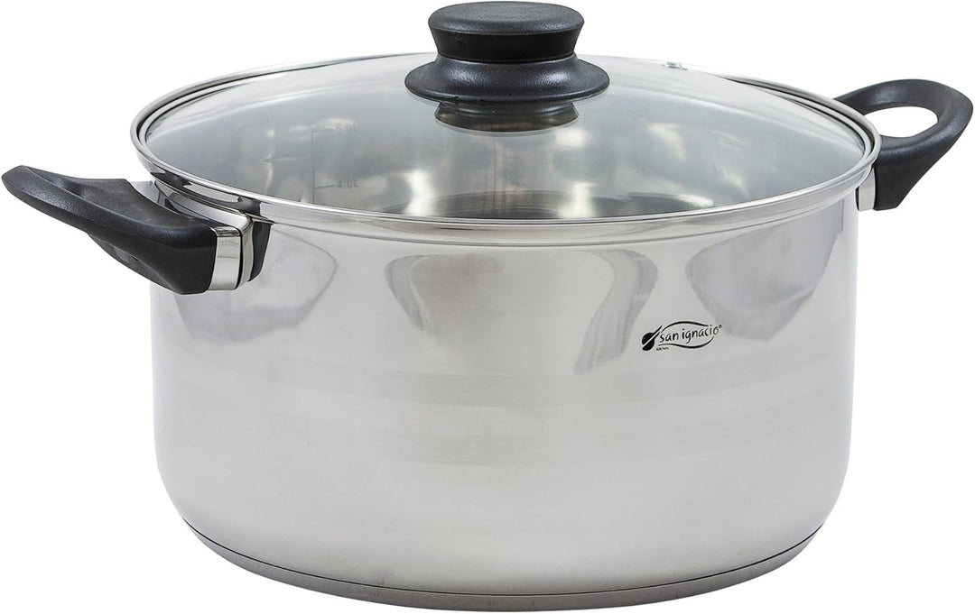 San Ignacio Q1876 – Kochtopf-Set, Edelstahl, Ø16x9 Ø18x10 Ø20x11,5 y Ø24x13,5, SG-8051, Ø16x9; Ø18x1