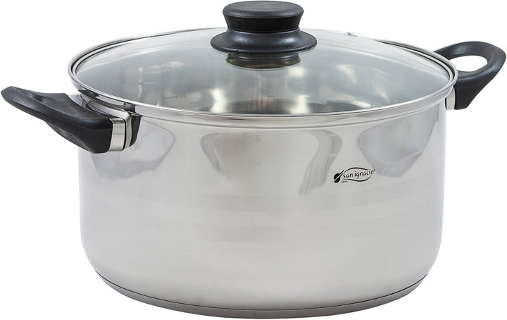 San Ignacio Q1876 – Kochtopf-Set, Edelstahl, Ø16x9 Ø18x10 Ø20x11,5 y Ø24x13,5, SG-8051, Ø16x9; Ø18x1