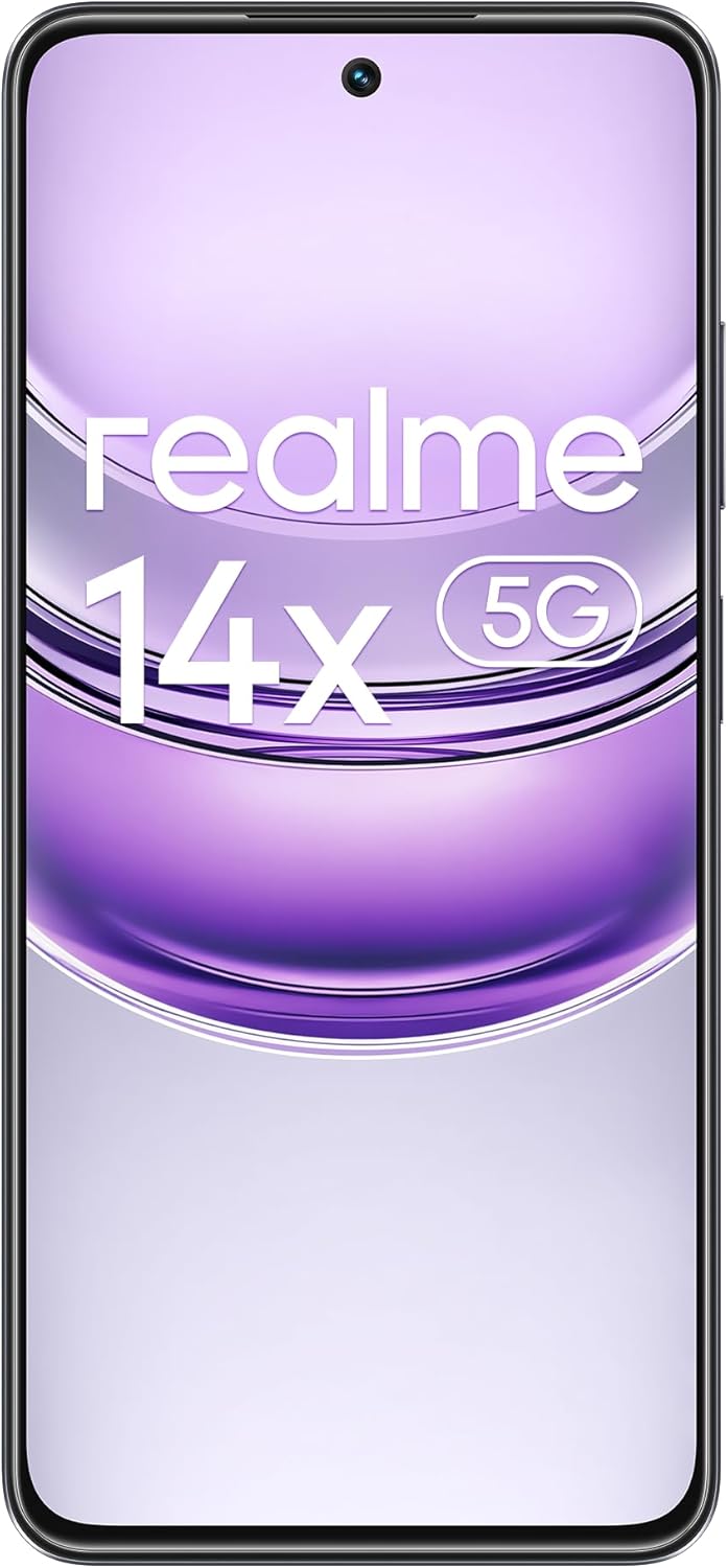 realme Smartphone 14X 5G 8+256GB, Dimensity 6300 5G, 120Hz Eye Comfort Display, 18GB Dynamic RAM, 50