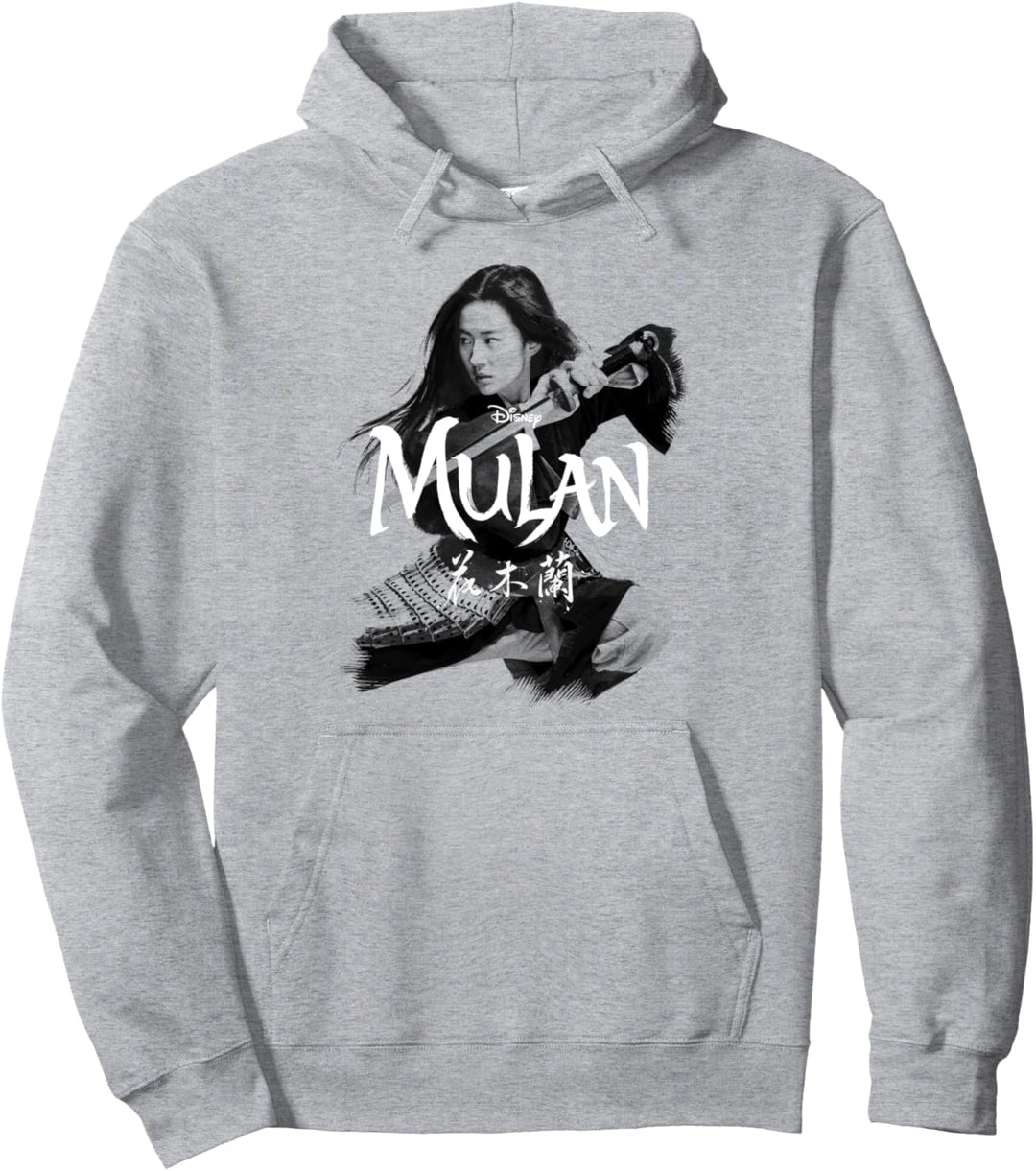 Disney Mulan Live Action Mulan Action Pose Logo Pullover Hoodie
