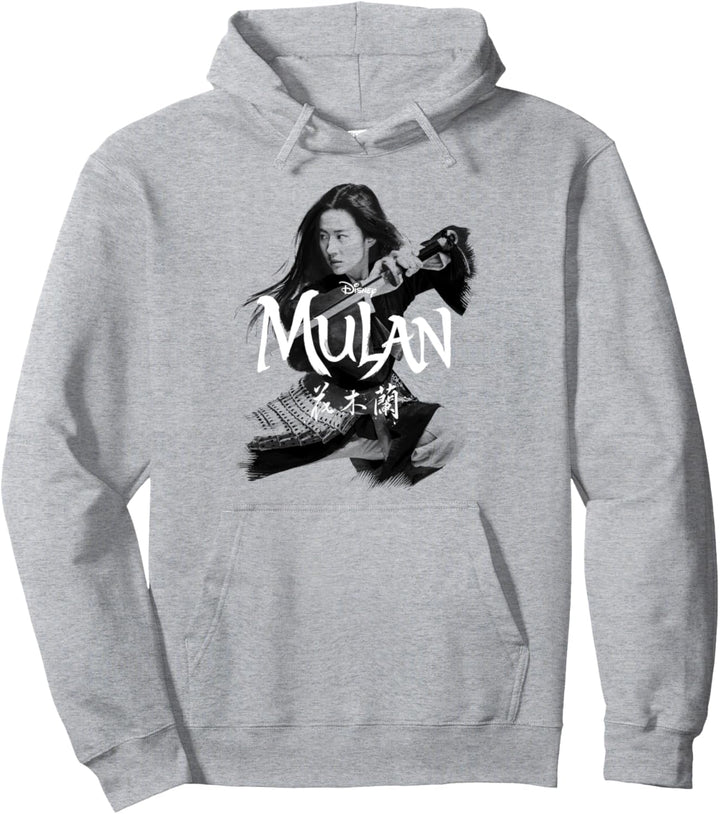 Disney Mulan Live Action Mulan Action Pose Logo Pullover Hoodie