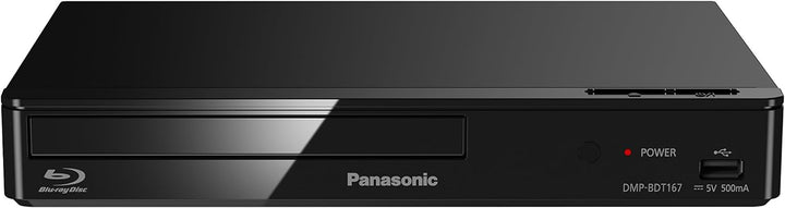 Panasonic DMP-BDT167EG Kompakter 3D Blu-ray Player Full HD Upscaling & VARTA Batterien AA Schwarz Bu