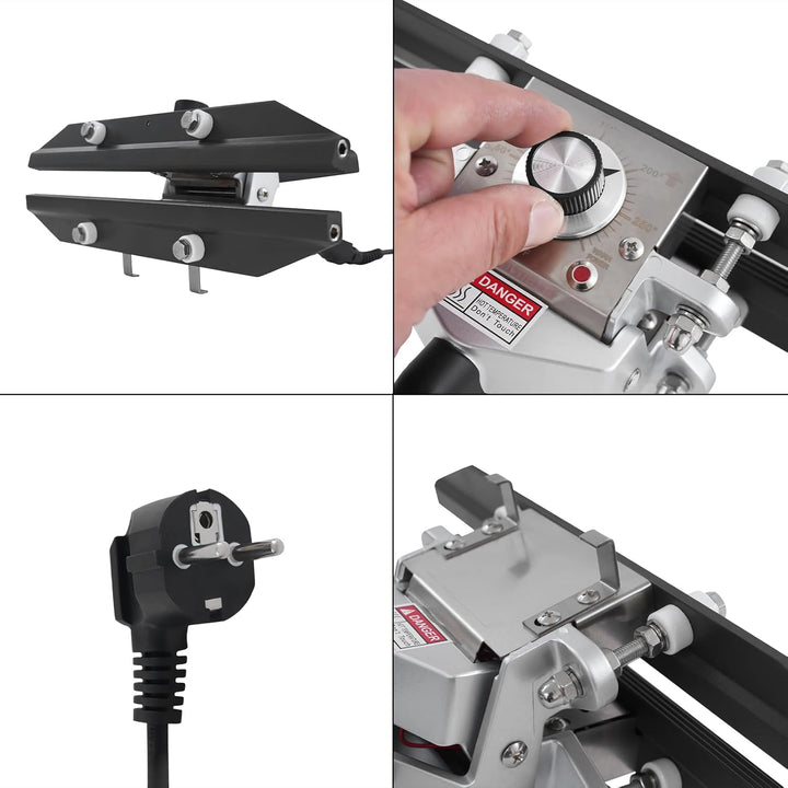 Handheld-Heisssiegelgerät 300mm – 500W Tragbares Crimp-Heisssiegeler für Alufolienbeutel, Snackbeute