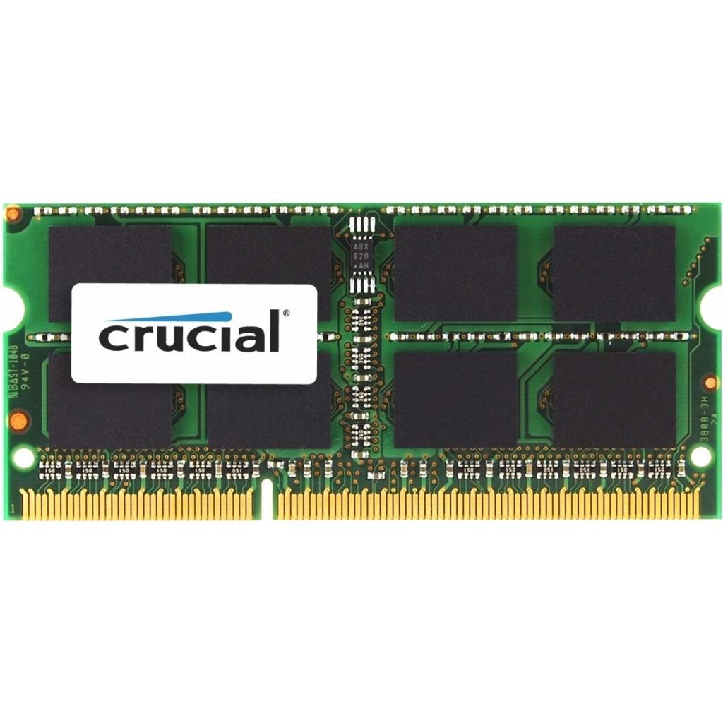 Crucial 8GB DDR3 1600 MT/s (PC3-12800) SODIMM 204-Pin Speicher für Mac - CT8G3S160BMCEU 8Go (8Go x1)