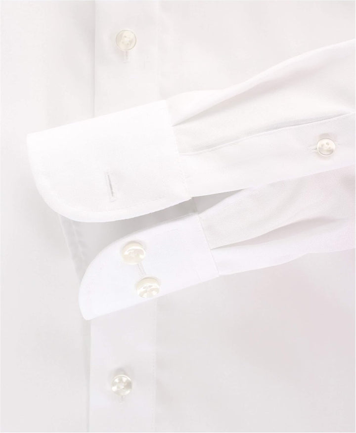 CASAMODA Herren Popeline Hemd uninah 006550 Modern Fit 38 Weiss, 38 Wei&amp;