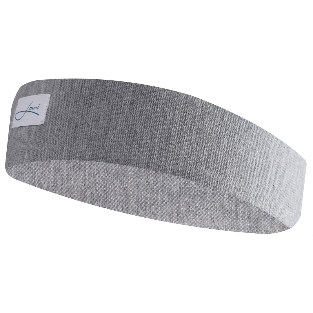 Lou-i Stirnband Bio-Baumwolle Made in Germany Headband 55-56 hellgrau, 55-56 hellgrau