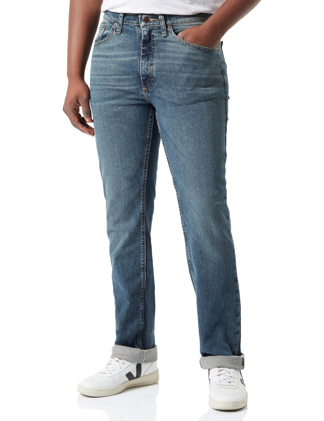 Wrangler Men's Texas Contrast Jeans 31W / 34L River, 31W / 34L River