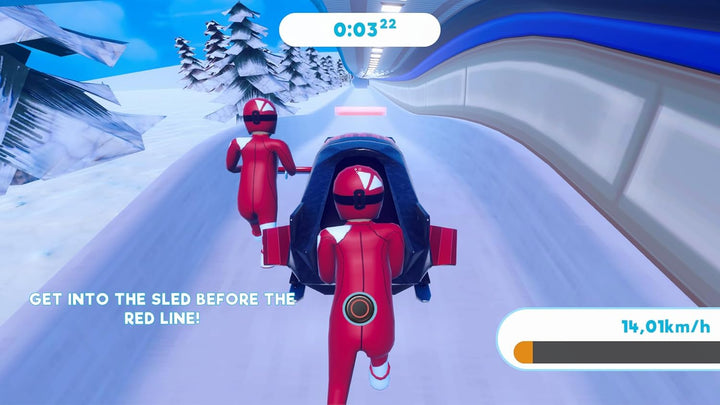 Winter Games Challenge - 8 Sportarten - Snowboard, Alpin, Riesenslalom, Skispringen, Curling, Rennro