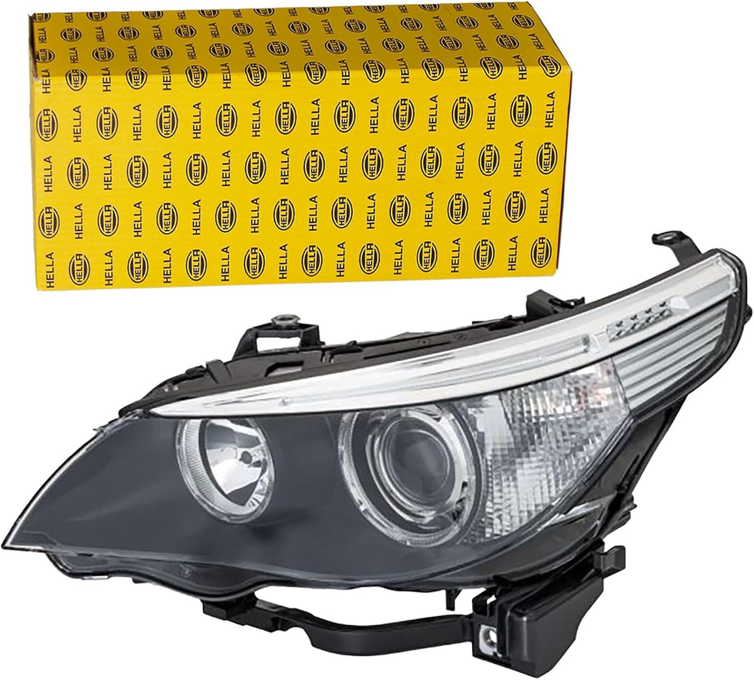 HELLA 1EL 163 073-011 Bi-Xenon/Halogen-Hauptscheinwerfer - links - für u.a. BMW 5 (E60) Links mit Ku