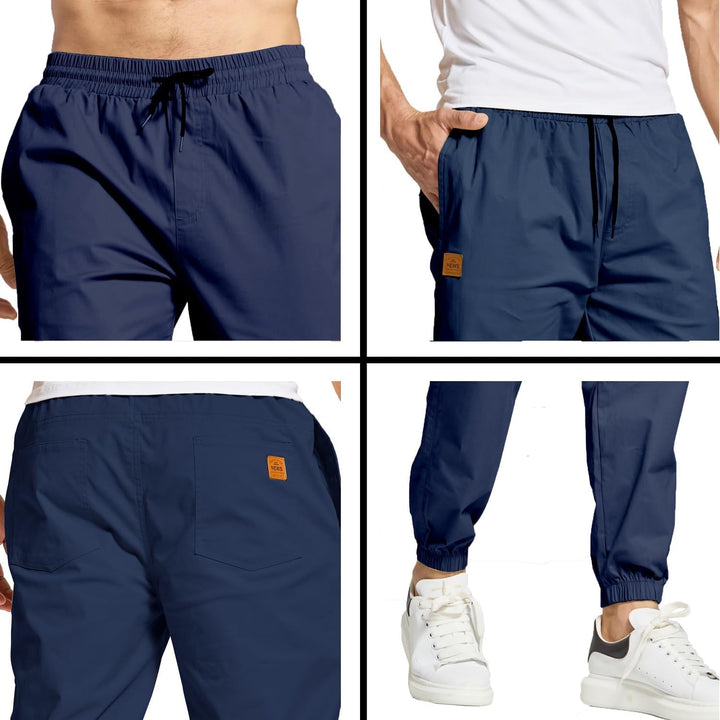 ZOXOZ Herren Hose Chino Cargo Hose Freizeithose Baumwolle Sporthose Casual Jogginghose Elastische Ta