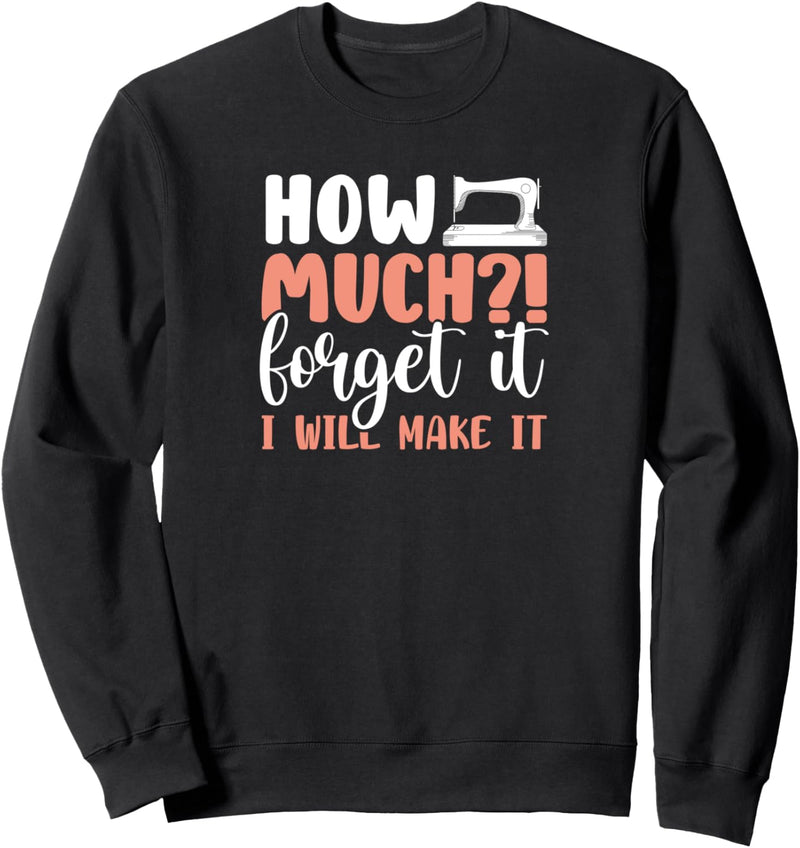 Lustige Nähmaschine Quilten Kanal Geschenke für Frauen Oma Sweatshirt