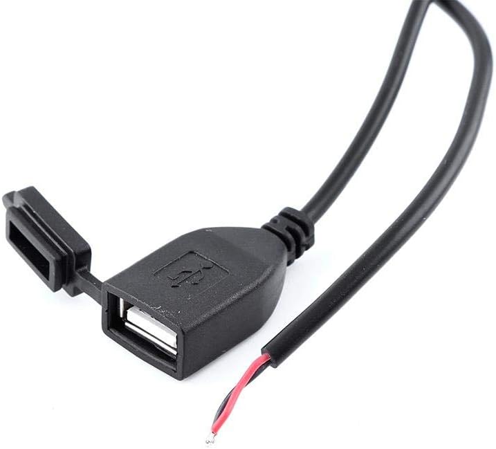 Motorrad-Ladegerät, USB, wasserdicht, 12 V-24 V, Ladegerät für Motorrad, Smartphone, GPS, Auto, Boot