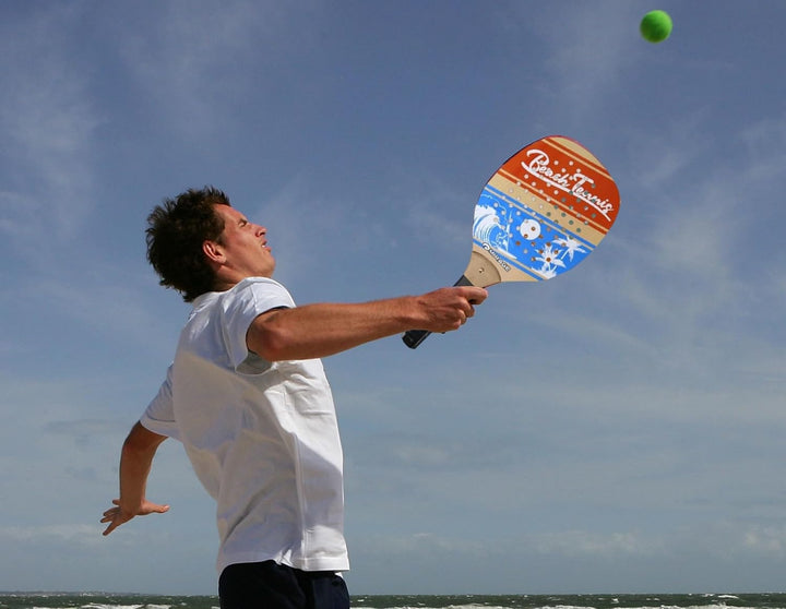 oppia Strandschläger Beach Tennis mit weichem Ball Set Leichte und strapazierfähige Schläger für Out