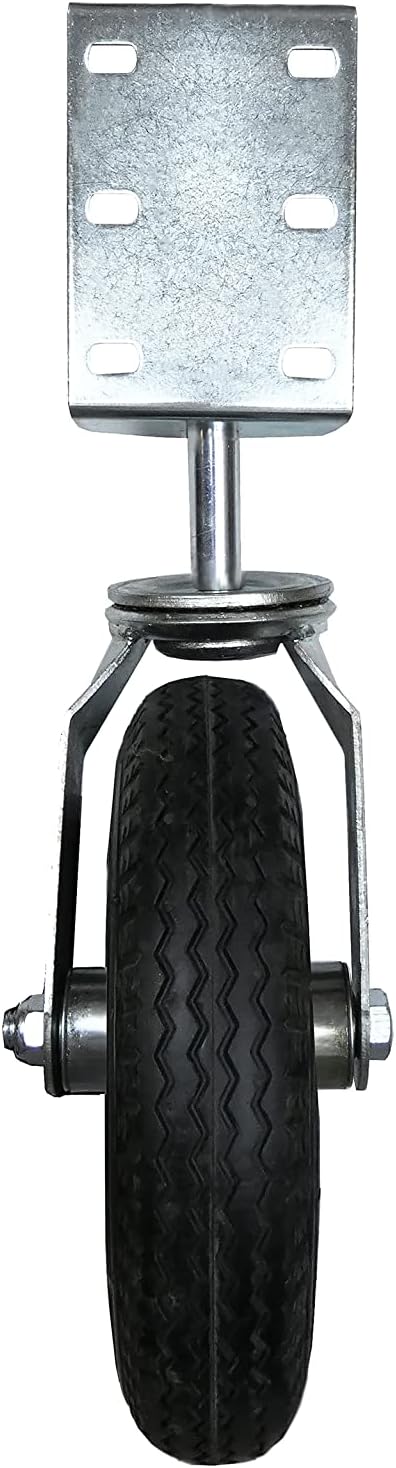 Shepherd Hardware 4-Zoll Schwarz Gummi Gate Caster, 9798 8 inch, 8 inch