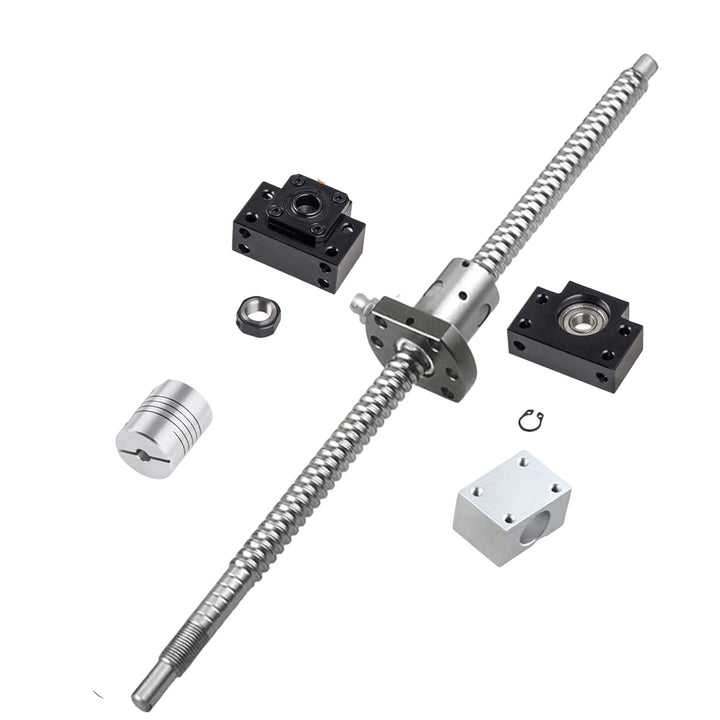 ONLISUM SFU1204 Kugelumlaufspindel 1000mm Gewindespindel Edelstahl Kugelumlaufspindel mit BK10/BF10