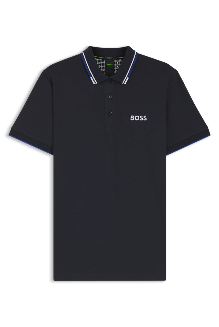 BOSS Green Herren Poloshirt Paddy Pro XS Dunkelblau, XS Dunkelblau