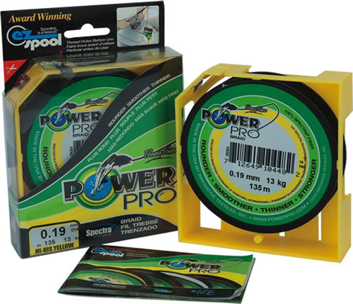 Power Pro Classic 135m, moosgrün - Geflochtene Angelschnur 0.410 mm, 0.410 mm