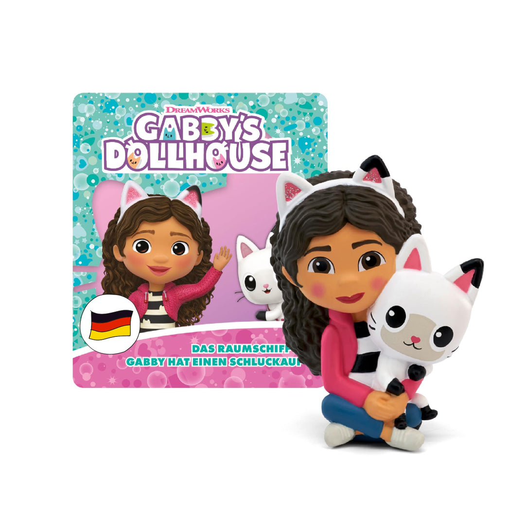 tonies Hörfigur für Toniebox, Gabby's Dollhouse – Das Raumschiff / Gabby hat einen Schluckauf, Hörsp