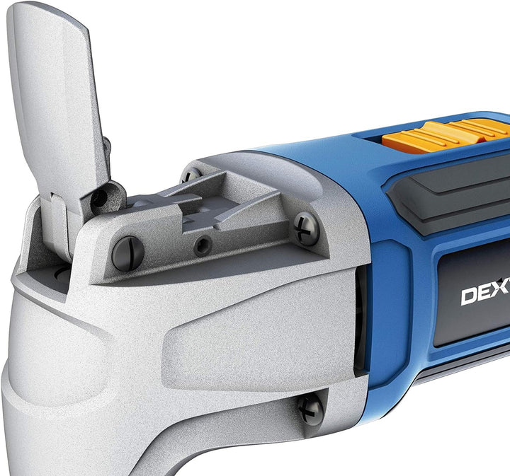 DEXTER - Multifunktions-Werkzeug - 10 mitgelieferte Zubehörteile - 260W - 15000/22000 U/min - mit 6