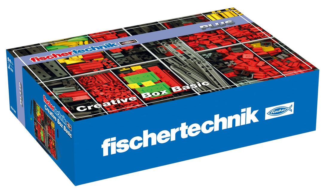 Fischertechnik 554195 Creative Basic - eine grosse Auswahl an ausgewählten Inhalt: 630 Bauteile, ein