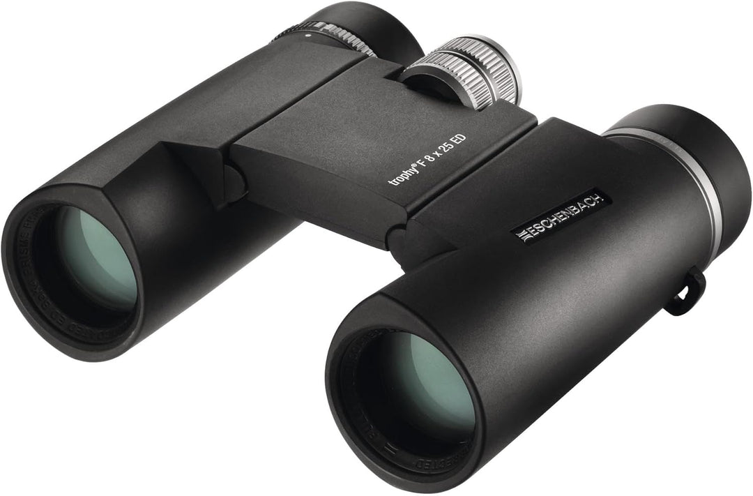 Eschenbach Optik Fernglas trophy F 8x25 ED faltbar, platzsparend, grosses Sehfeld, wetterfest, schwa