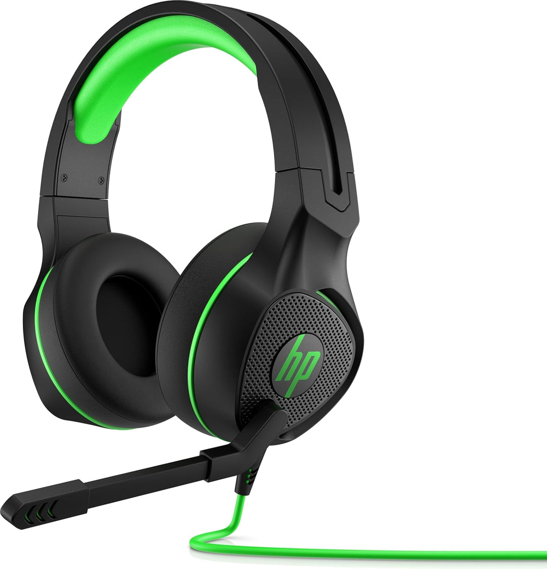HP Pavilion 400 (4BX31AA) kabelgebundenes Gaming Headset, schwarz/grün