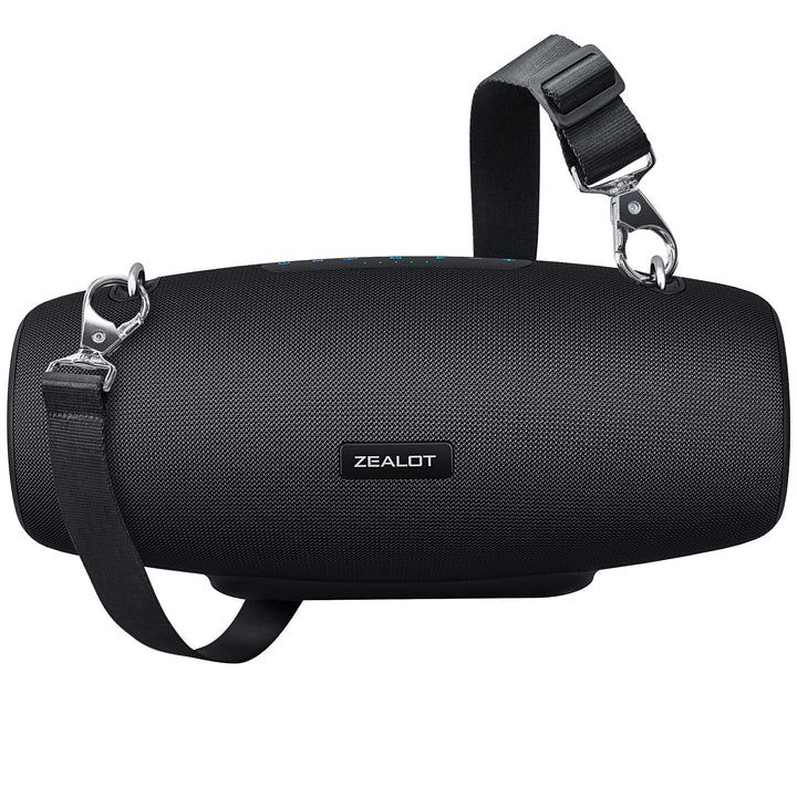 ZEALOT Bluetooth Lautsprecher,60W Tragbarer Bluetooth Box,BassUp Technologie,Stereo Laut,EQ,IPX5 Was