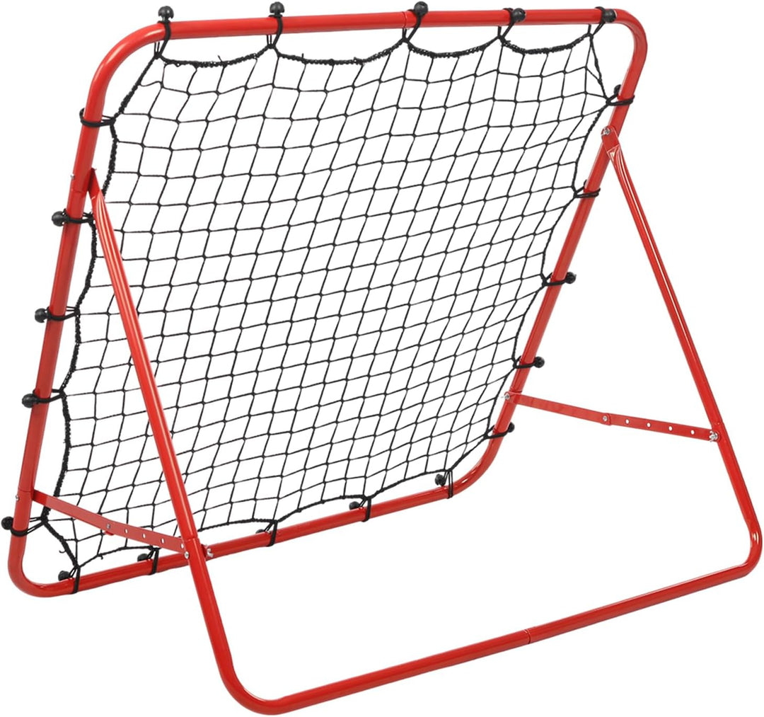 100 x 100cm Rebounder für Fussball, Fussball Rebounder Netz, Fussball Zubehör, Fussball Abprallnetz,