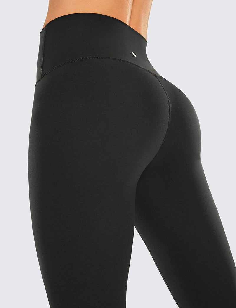 CRZ YOGA Butterluxe Damen High Waist 3/4 Leggings Capri Blickdicht Sport Yoga Fitness Sommer Sportho