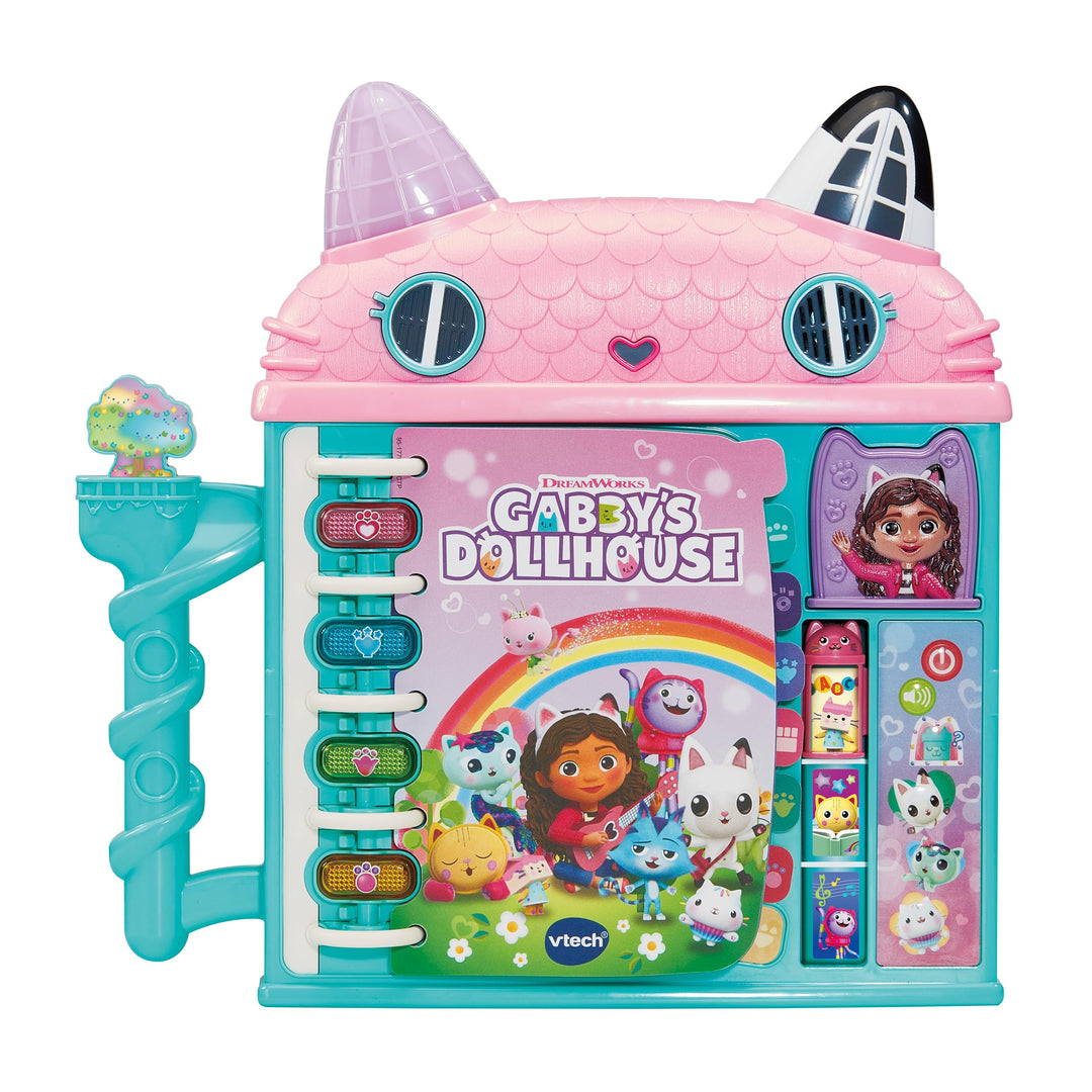 Vtech Gabby's Dollhouse - Lernspielbuch – Interaktives Spiel- und Lernbuch mit 14 Seiten, der Origin