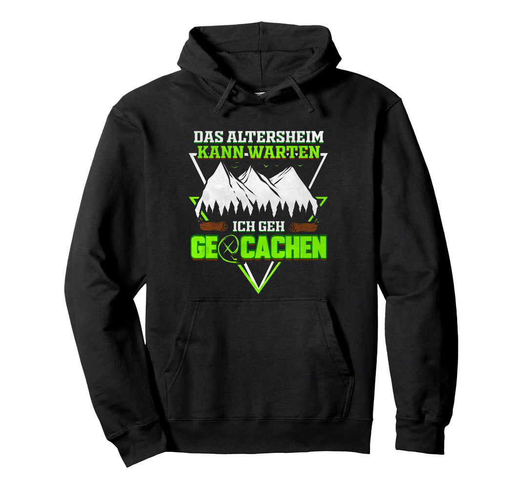 Geocaching Rentner Geocachen Geocacher Ruhestand Pullover Hoodie